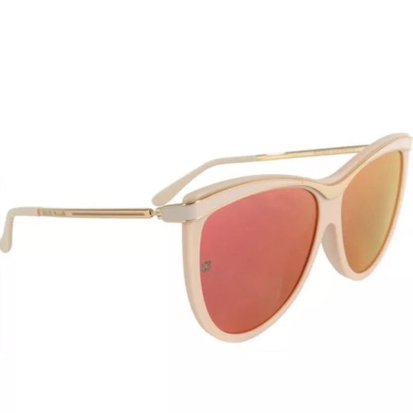 Ellie Saab Sunglasses ES 024/G/S 8KJ3A Acetate Metal Italy Made $885 - Picture 4 of 9